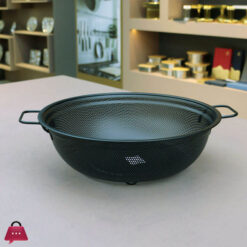 High Grade Stainless Steel Colander Bowl Set Small Hole Sink Colander Basket With Handle