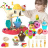 Ice Cream Machine Kit Dough For Kids Play Toys
