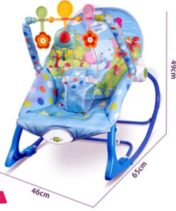 Infant To Toddler Rocker 2 In 1 - Elephant Blue 5 Infant To Toddler Rocker 2 In 1 - Elephant Blue - Image 2