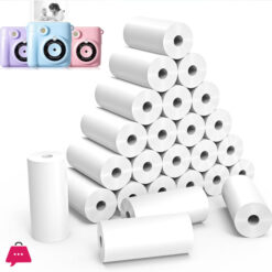 Instant Print Camera for Kids Refill Print Paper Thermal Print Paper Rolls 75-90 Photos