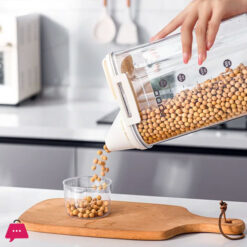 Kitchen Flour Storage Tank Food-Grade Moisture-Proof Rice Grains Sealed Barrel Insect-Proof Rice Storage Box Snack Storage Box