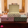 LV Printed rexine Jewellery Box