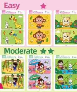 Montessori Error-Finding Puzzle Game Cards For Kids - 64Pcs Educational Reusable Toys For Concentration And Intellectual Development - Image 4