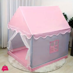 Pink Princess Playhouse Tent Indoor Outdoor Play Tent