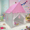 Pink Princess Playhouse Tent Indoor Outdoor Play Tent