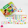 Playing Game Dice Shape Matching Toy Teaching Material Education Dices Toy