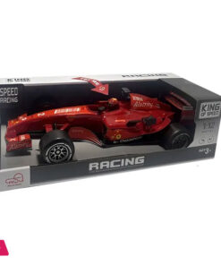 Red Ferrari Formula 1 Friction Car with Light and Sounds Racing Character