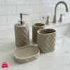 Resin Bathroom Set Of 4 Pcs