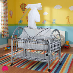 Shopino Baby Full Metal Cot &Amp; Baby Cradle - 239