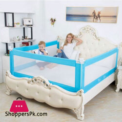 Shopino Baby Safety Bed Cot Guard Adjustable Bed Rail Baby Bed Barrier - 5.9 Feet - 1 Side 1 Pc