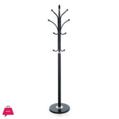 Simple Metal Coat Rack Marble Base