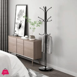 Simple Metal Coat Rack Marble Base