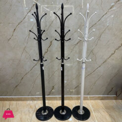Simple Metal Coat Rack Marble Base
