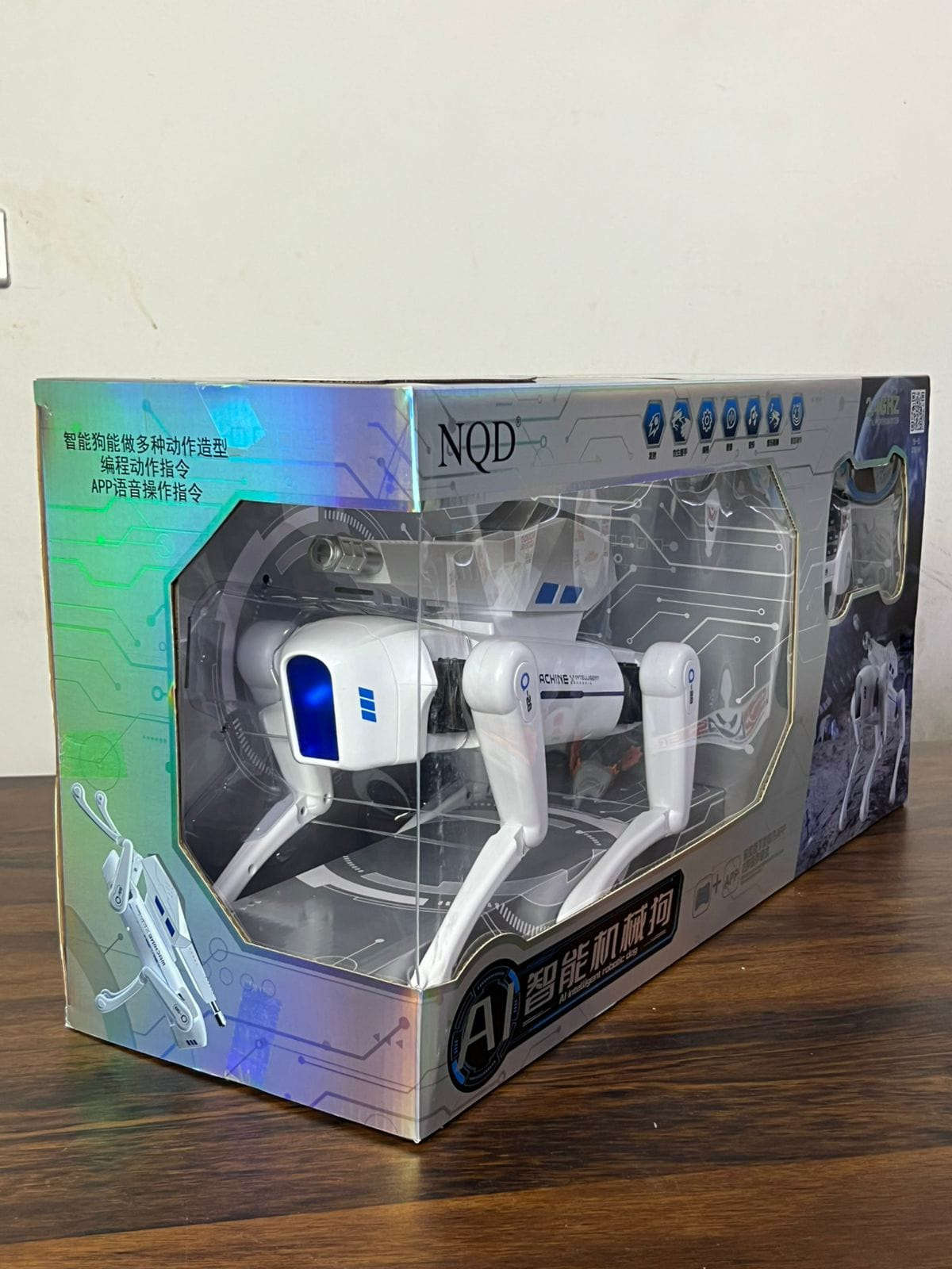 Smart Robot Dog For Kids, Interactive Stem Robotic Dogs With Blaster