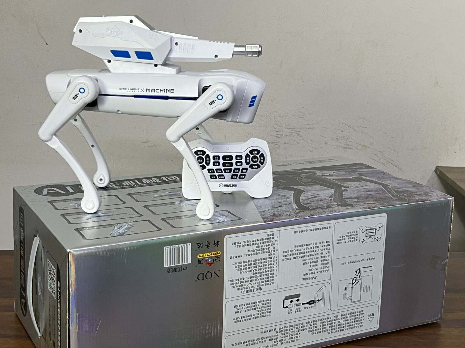 Smart Robot Dog For Kids, Interactive Stem Robotic Dogs With Blaster 5 Smart Robot Dog For Kids, Interactive Stem Robotic Dogs With Blaster