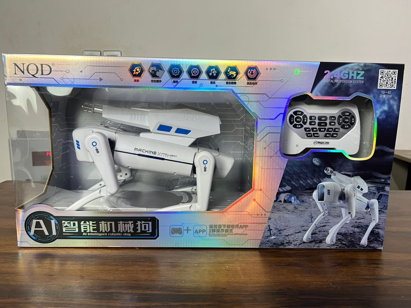 Smart Robot Dog For Kids, Interactive Stem Robotic Dogs With Blaster 3 Smart Robot Dog For Kids, Interactive Stem Robotic Dogs With Blaster