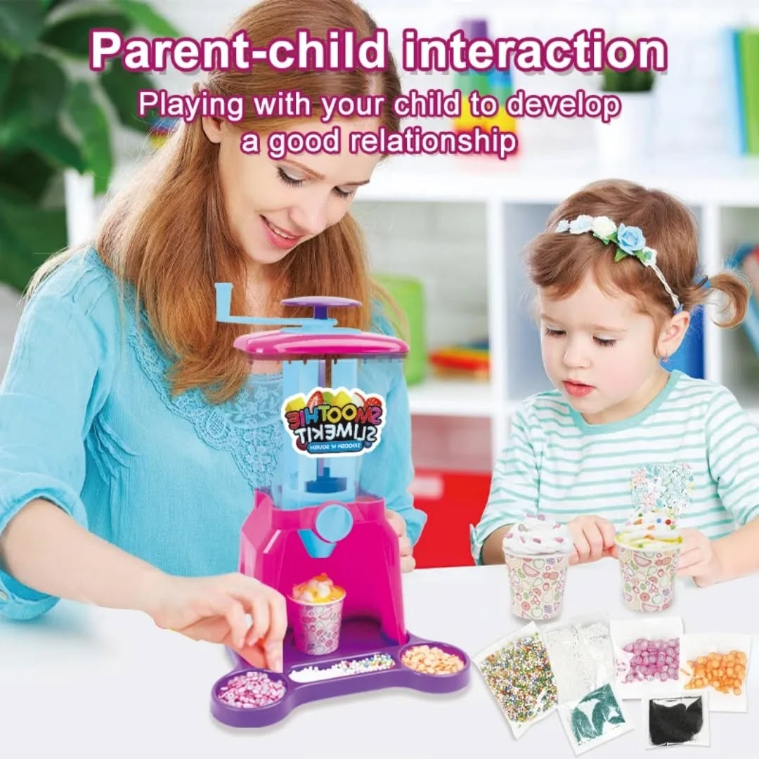 Smoothie Slime Kit Machine Diy Kids Slime Machine