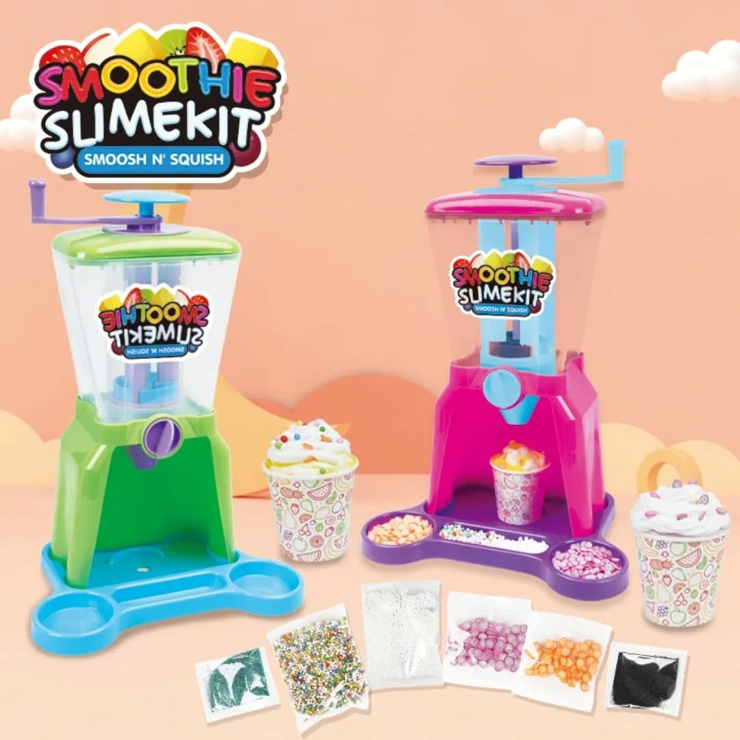 Smoothie Slime Kit Machine Diy Kids Slime Machine