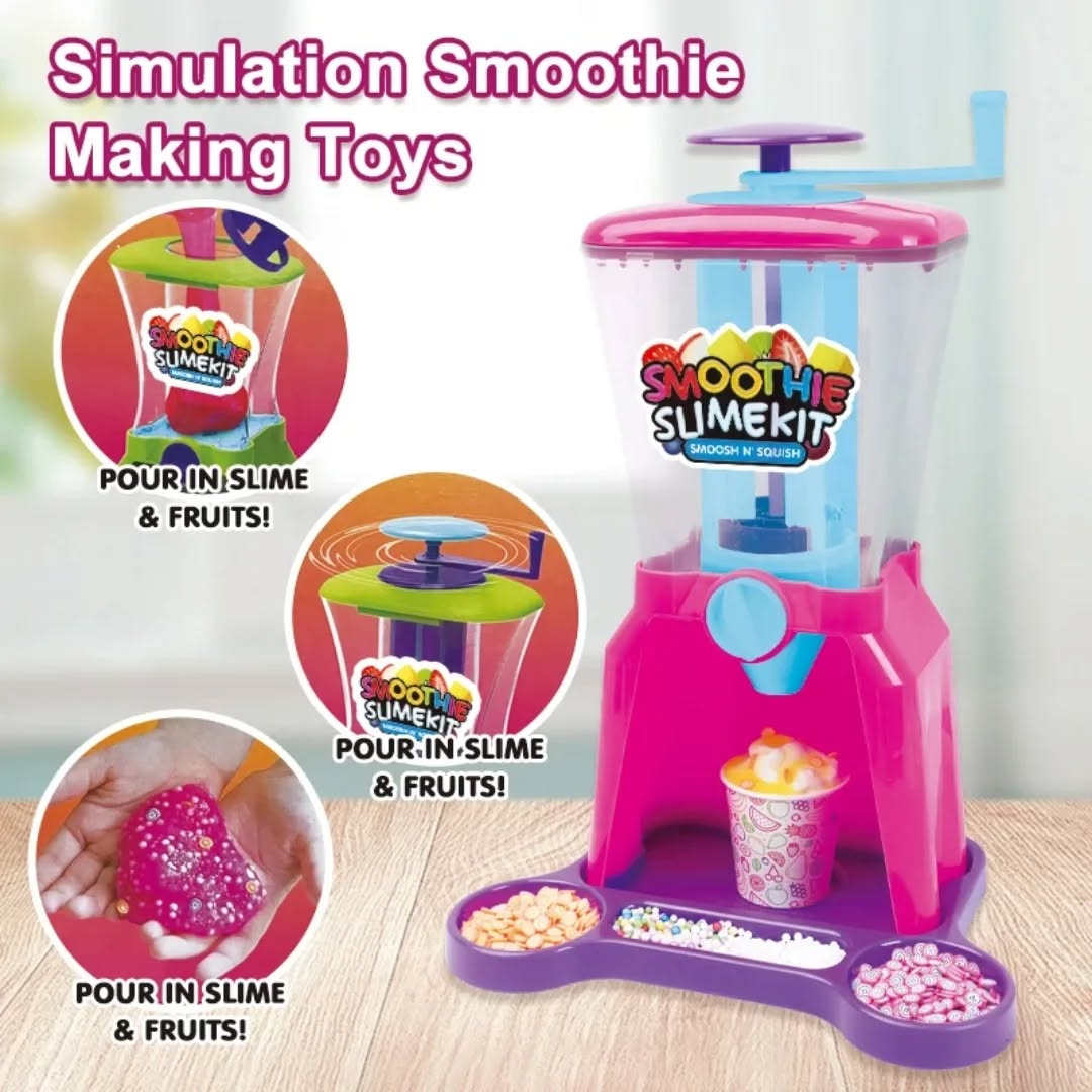 Smoothie Slime Kit Machine Diy Kids Slime Machine 4 Smoothie Slime Kit Machine Diy Kids Slime Machine