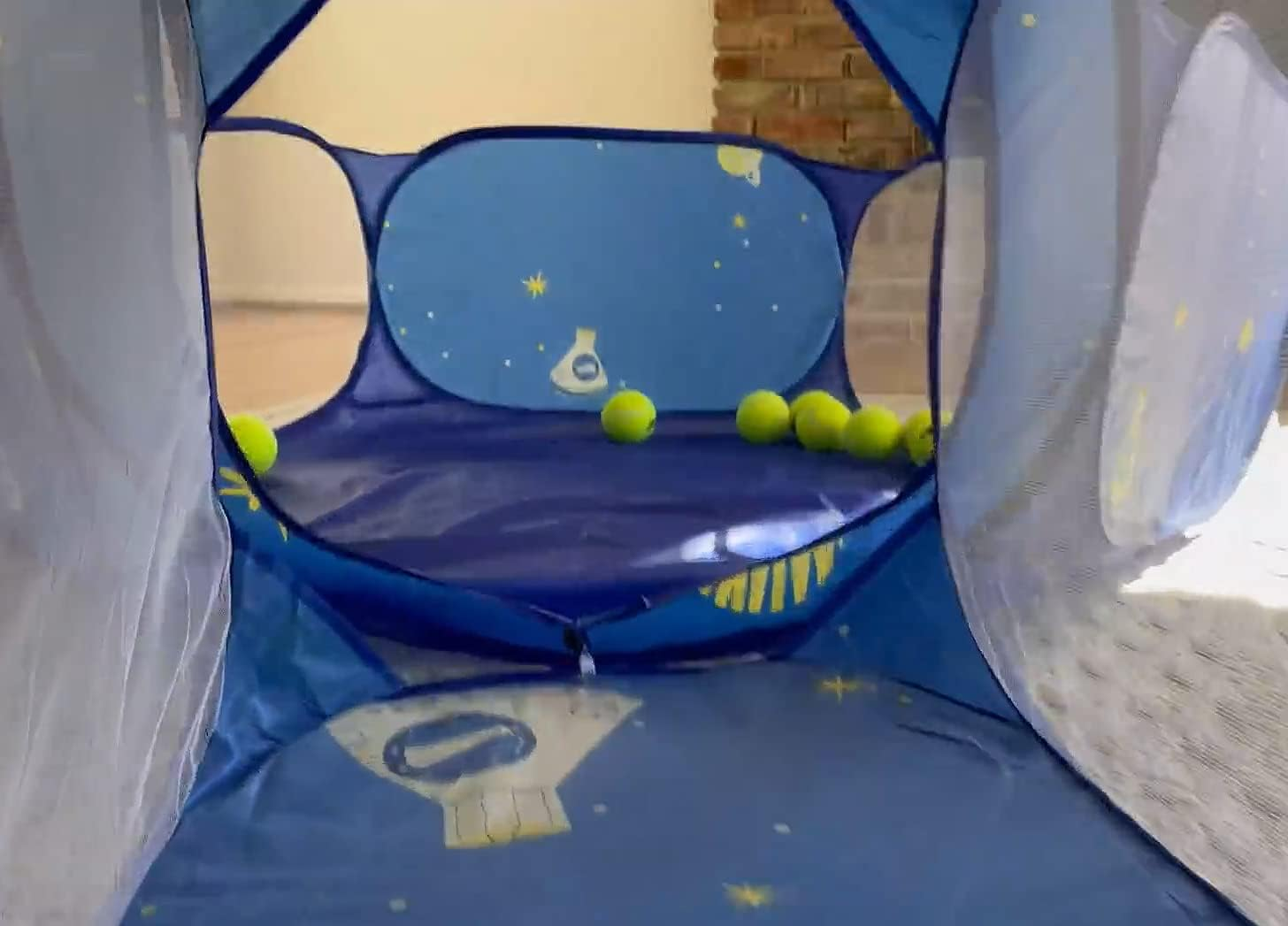 Space Station 3-In-1 Tent Ball Pit And Playhouse For Kids 288Cm Long 8 Space Station 3-In-1 Tent Ball Pit And Playhouse For Kids 288Cm Long