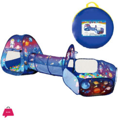 Space Station 3-in-1 Tent Ball Pit and Playhouse for Kids 288CM Long