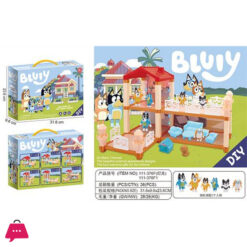The Bluey Family'S Character House Play Set Luxurious Light-Filled Villa