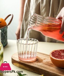 1 Set Bedside Water Carafe Glass Set Night Carafe With Tumbler Glass 600Ml 25 1 Set Bedside Water Carafe Glass Set Night Carafe With Tumbler Glass 600Ml - Image 3
