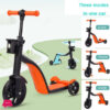 3 In 1 Multi-Functional Tricycle - Balance Wheel Scooter And Fire Scooter