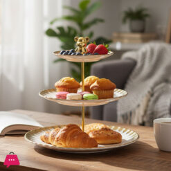 3 Tier Cupcake Stand- Ceramic