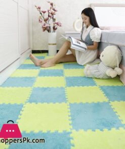 30X30Cm Kids Carpet Foam Puzzle Mat Eva Shaggy Baby Eco Floor Square Stitching Velvet Mat For Living Room Decor Floor Mats - 10Pcs 32 30X30Cm Kids Carpet Foam Puzzle Mat Eva Shaggy Baby Eco Floor Square Stitching Velvet Mat For Living Room Decor Floor Mats 1Pcs