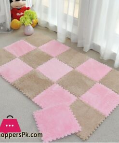 30X30Cm Kids Carpet Foam Puzzle Mat Eva Shaggy Baby Eco Floor Square Stitching Velvet Mat For Living Room Decor Floor Mats - 10Pcs 35 30X30Cm Kids Carpet Foam Puzzle Mat Eva Shaggy Baby Eco Floor Square Stitching Velvet Mat For Living Room Decor Floor Mats 1Pcs