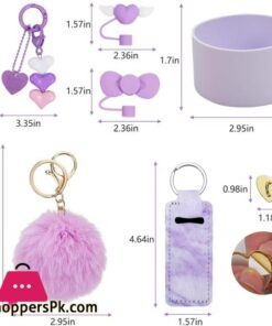 7Pcs Tumbler Decoration Accessories Set - Cute &Amp; Aesthetic Drinkware Charms - Image 3