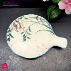 Brilliant Porcelain Round Baker Dish With Handle 9Inch
