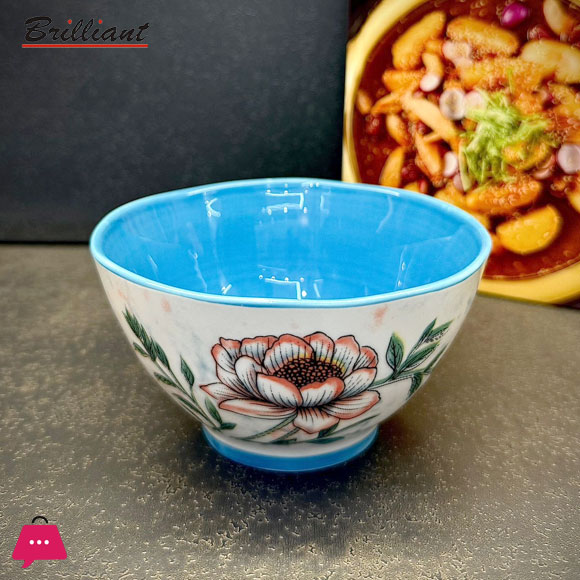 Brilliant Porcelain Serving Bowl 4.5Inch 6 Brilliant Porcelain Serving Bowl 4.5Inch - Image 4