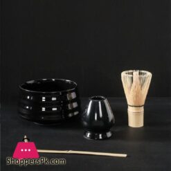 Bamboo Matcha Tea Whisk Bowl Matcha Whisk Bamboo Matcha Set 4Pc