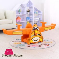 Children Double Rocker Seesaw Indoor Outdoor Toys Plane Seesaw