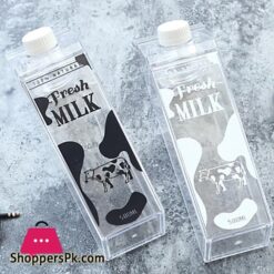 Cow Print Milk Carton Bottle for Milk, Juice, Water - BPA Free 1000ml