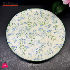 Brilliant Porcelain Round Dinner Plate 10.5Inch