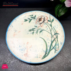 Brilliant Porcelain Round Dinner Plate 10.5Inch