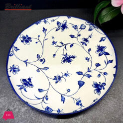 Brilliant Porcelain Round Dinner Plate 10.5Inch