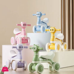 Baby Car Ride-On with 4 Wheels 1 To 3 Years