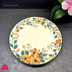 Brilliant Porcelain Round Dinner Plate 10.5Inch