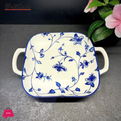 Brilliant Porcelain Square Baker Dish With Double Handle 9Inch