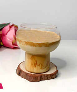 Bubble Shape Ice Coffee Glass 300ml