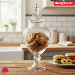 Danny Home Glass Cookie Jar 15.8cm