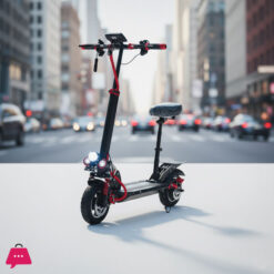 E-Scooter with Big Digital Meter Electric Scooter with Dual Shock Absorbers 48v 18Ah