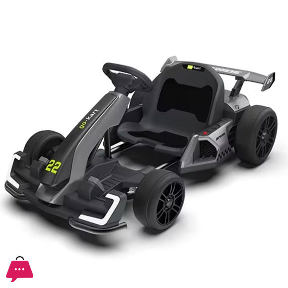 Electric Ride On Go Kart Racing Car High Power Pedal Drift Go Karts 24V 5Ah Battery