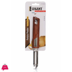 Elegant Wood Color Steel Potato Peeler