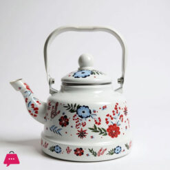 Enamel Kettle 2.5 Ltr Decorative Tea &Amp; Water Kettle With Handle