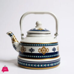Enamel Kettle 2.5 Ltr Decorative Tea &Amp; Water Kettle With Handle